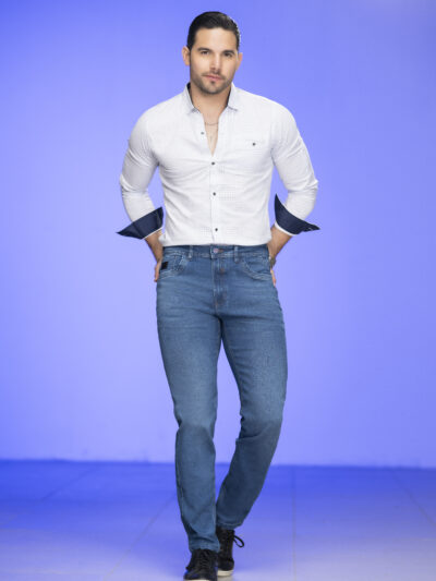 Jeans Semitubo Ref 22061